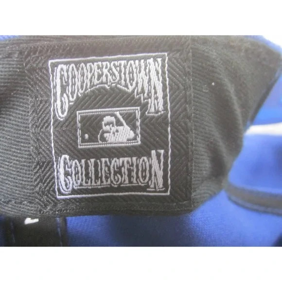 Chicago Cubs Hat Cap Snapback Blue Cooperstown Collection Patch MLB One Size - Picture 8 of 9